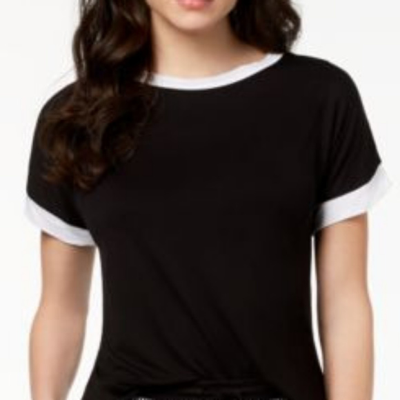 Dkny Other - DKNY Contrast Trim Pajama Top